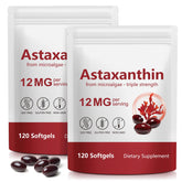 Xaarty empaque frontal mostrando 240 softgels y beneficio de suministro prolongado