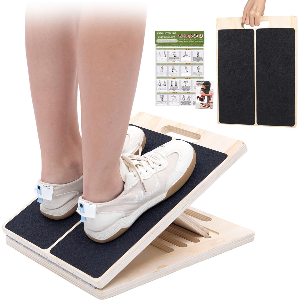 XCMVCN vista frontal de la tabla inclinada robusta y estable para estiramientos