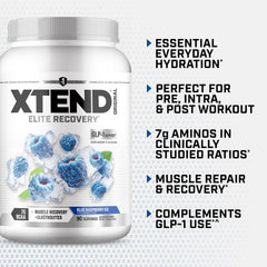 Xtend comparativa de tamaño con mano para visualizar 90 servicios y porciones