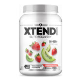 Xtend envase frontal Strawberry Kiwi Splash mostrando información clave y beneficio recuperación