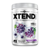 Xtend frasco fronta l Glacial Grape mostrando el envase y beneficios