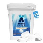 XtremepowerUS balde 10 lb mostrando embalaje y conveniencia