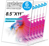 xydstay vista frontal del paquete mostrando seis soportes claros y ordenados