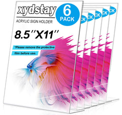 xydstay vista frontal del paquete mostrando seis soportes claros y ordenados