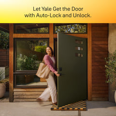 Yale Assure Lock 2 acabado Black Suede detalle elegante y resistente