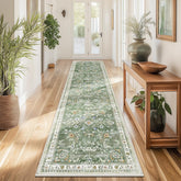 Yamaziot vista frontal del runner floral que aporta estilo vintage