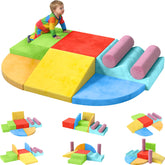 YENING vista frontal del set completo mostrando colores y formas, seguridad