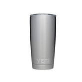 YETI Rambler 20 oz vista frontal mostrando el diseño duradero y capacidad