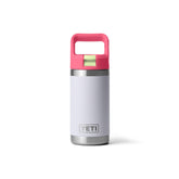 YETI Rambler Jr frontal mostrando color y forma, durabilidad visible