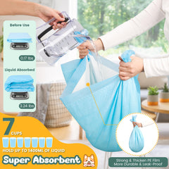 YOPETKI textura superior 3D para rápida absorción y superficie seca