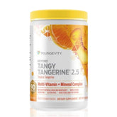 Youngevity envase frontal mostrando la presentación y beneficios visibles