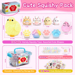 YRSDQueenA hámster squishy en mano infantil mostrando tamaño ergonómico