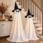 Yumiio fantasma iluminado frontal mostrando brillo cálido