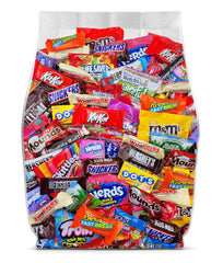 Yummy Chew vista frontal de la bolsa mostrando variedad y atractivo