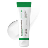 YUMU envase frontal de la crema gel que muestra diseño y tamaño 80 ml