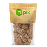 Yupik front packaging showing whole dried figs and certifications for quick choice