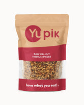 Yupik paquete frontal mostrando nueces sin sal y tamaño de 2.2 lb