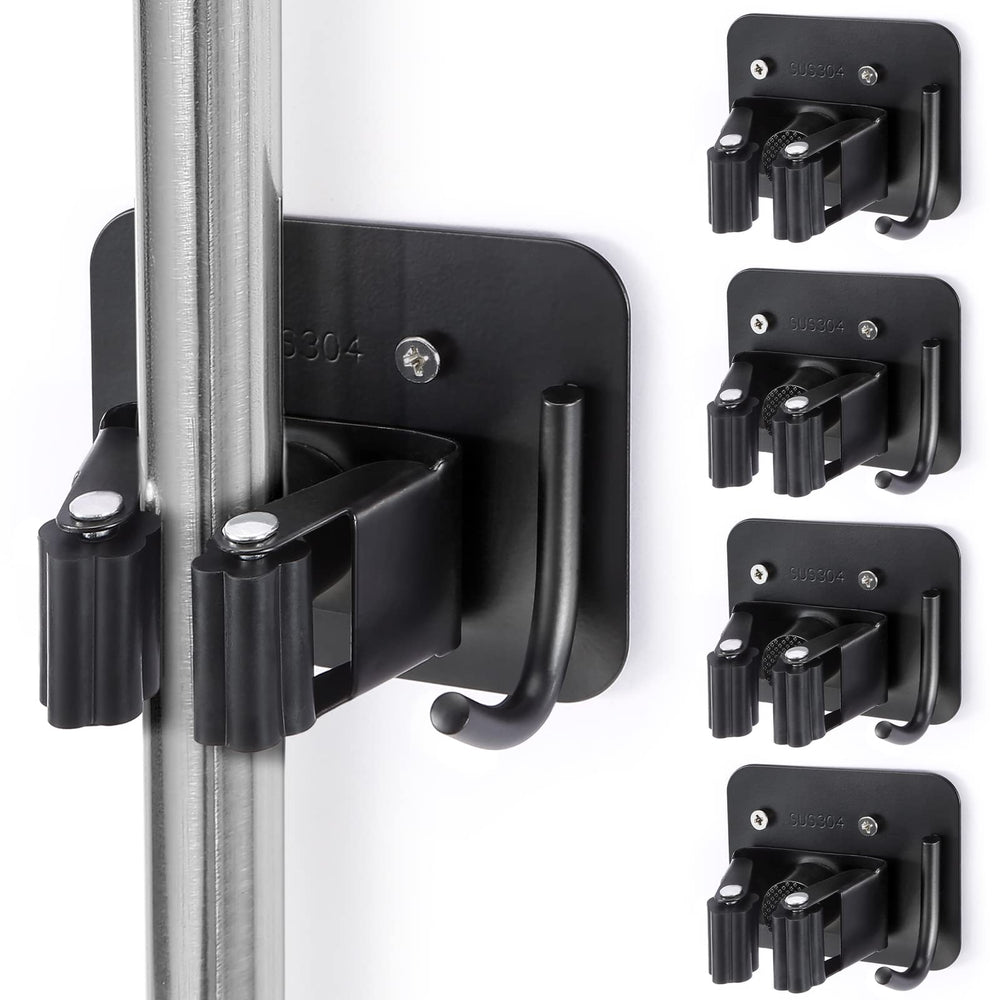 YUWANTING soporte frontal negro mostrando organización eficiente