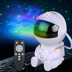 YXQUA proyector astronaut frontal mostrando diseño blanco y atractivo
