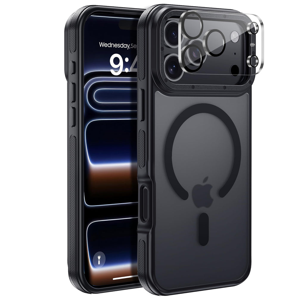 Yzoiko funda frontal para iPhone 17 Pro Max mostrando ajuste preciso y protección