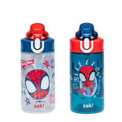 Zak Designs botella frontal con diseño Spider-Man Sage, bonita y fácil de usar