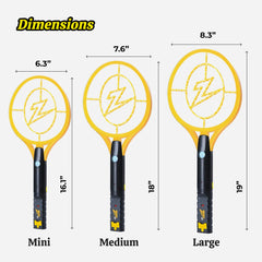 ZAP IT! illuminated LED light on racket for nighttime targeting and clearer strikes