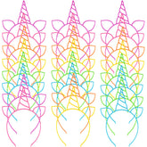 Zddaoole diademas unicornio frontal mostrando diseño alegre