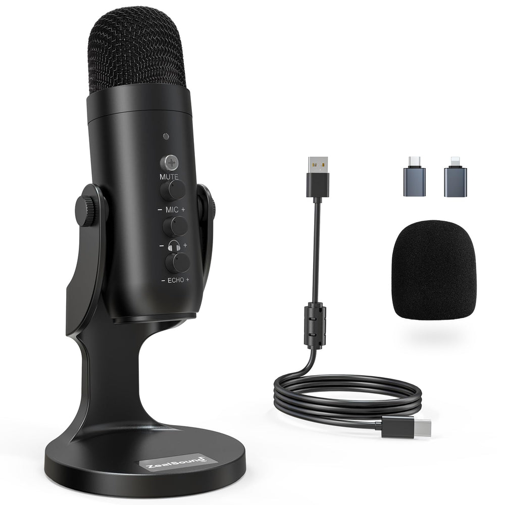 ZealSound K66 vista frontal mostrando diseño profesional y conexión plug-and-play