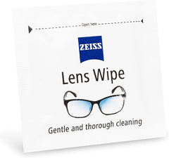 ZEISS comparación antes y después en lente, mejora visual limpia