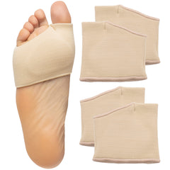 ZenToes empaque frontal mostrando 4 fundas y talla M para fácil identificación