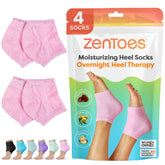 ZenToes frontal del paquete mostrando los dos pares y beneficios visibles