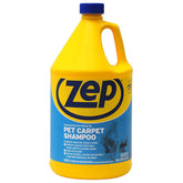 Zep envase frontal 128 fl oz mostrando etiqueta clara y beneficios