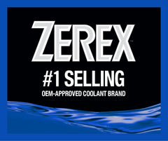 Zerex tapón listo para verter, facilita rellenado seguro y sin derrames