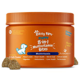 Zesty Paws frente del empaque mostrando 90 unidades y beneficios clave