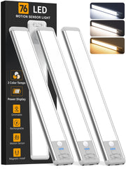 ZioeYiue vista frontal de la barra LED para iluminación bajo mueble con encendido instantáneo