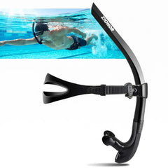ZIONOR T1 frontal sobre el rostro en piscina para mejorar alineación