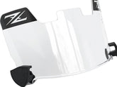 ZIXIOYS visera frontal transparente mostrando cobertura y reducción de deslumbramiento