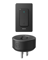 Zoiinet enchufe remoto frontal mostrando diseño compacto y ahorro de esfuerzo
