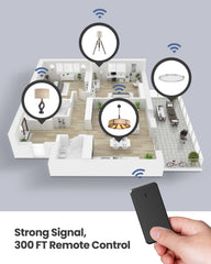 Zoiinet mando detalle del botón para control fácil y accesible