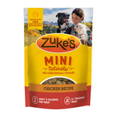 Zuke's bolsa frontal 16 oz mostrando diseño y tamaño práctico
