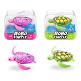 Robo Alive Robo Turtle frente del empaque mostrando colores atractivos