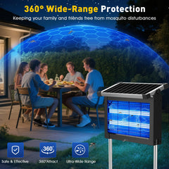 Zwiran panel solar grande recargable que maximiza autonomía nocturna