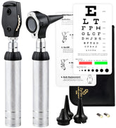 ZYREV vista frontal del set en estuche compacto con todos los accesorios, ideal para movilidad