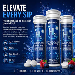 Zytherial tubos individuales de 30 tabletas para almacenamiento y transporte fácil
