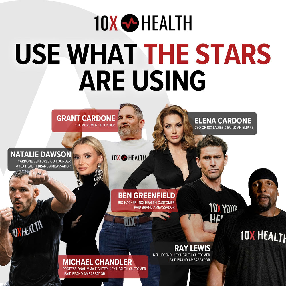 10X Health cápsula junto a una moneda para comparar tamaño
