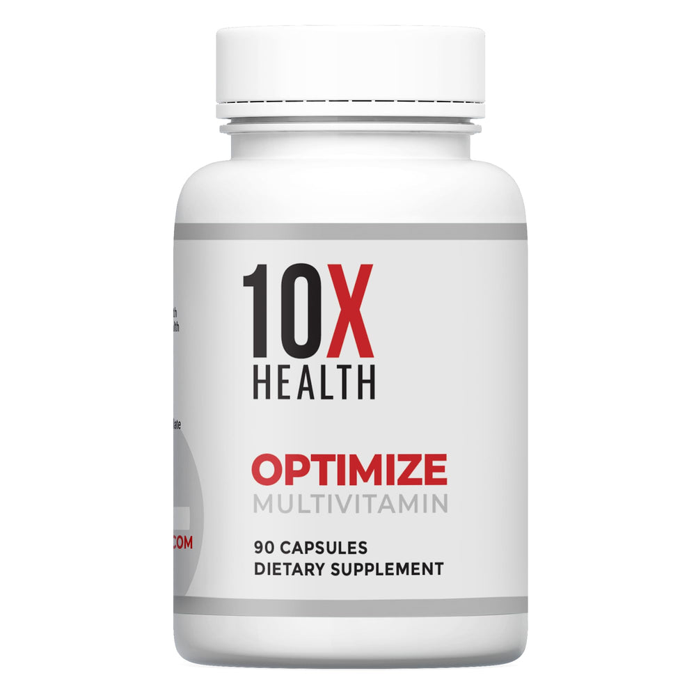 10X Health System empaque con sello de calidad para indicar control y confianza