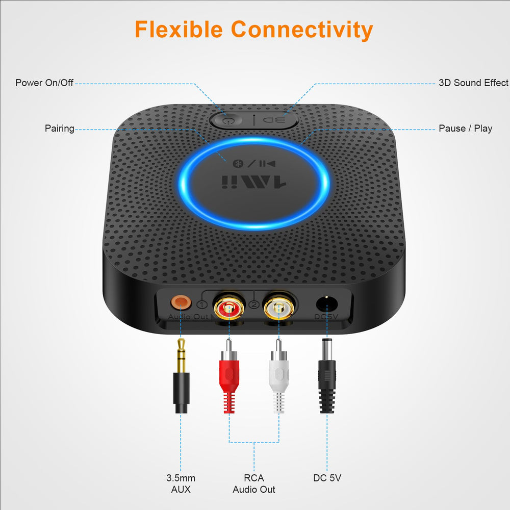 1Mii B06+ comparación de tamaño junto a un smartphone para escala