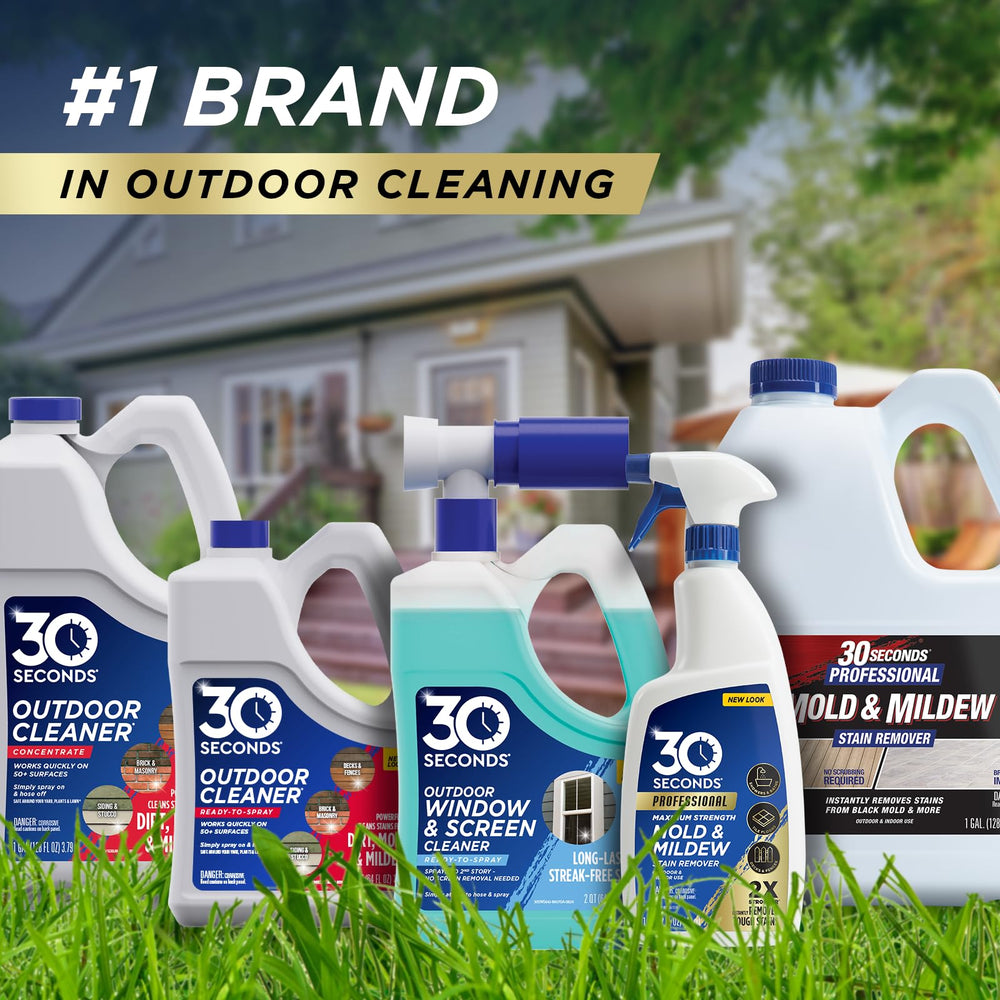 30 SECONDS pack dos botellas listo para interior y exterior