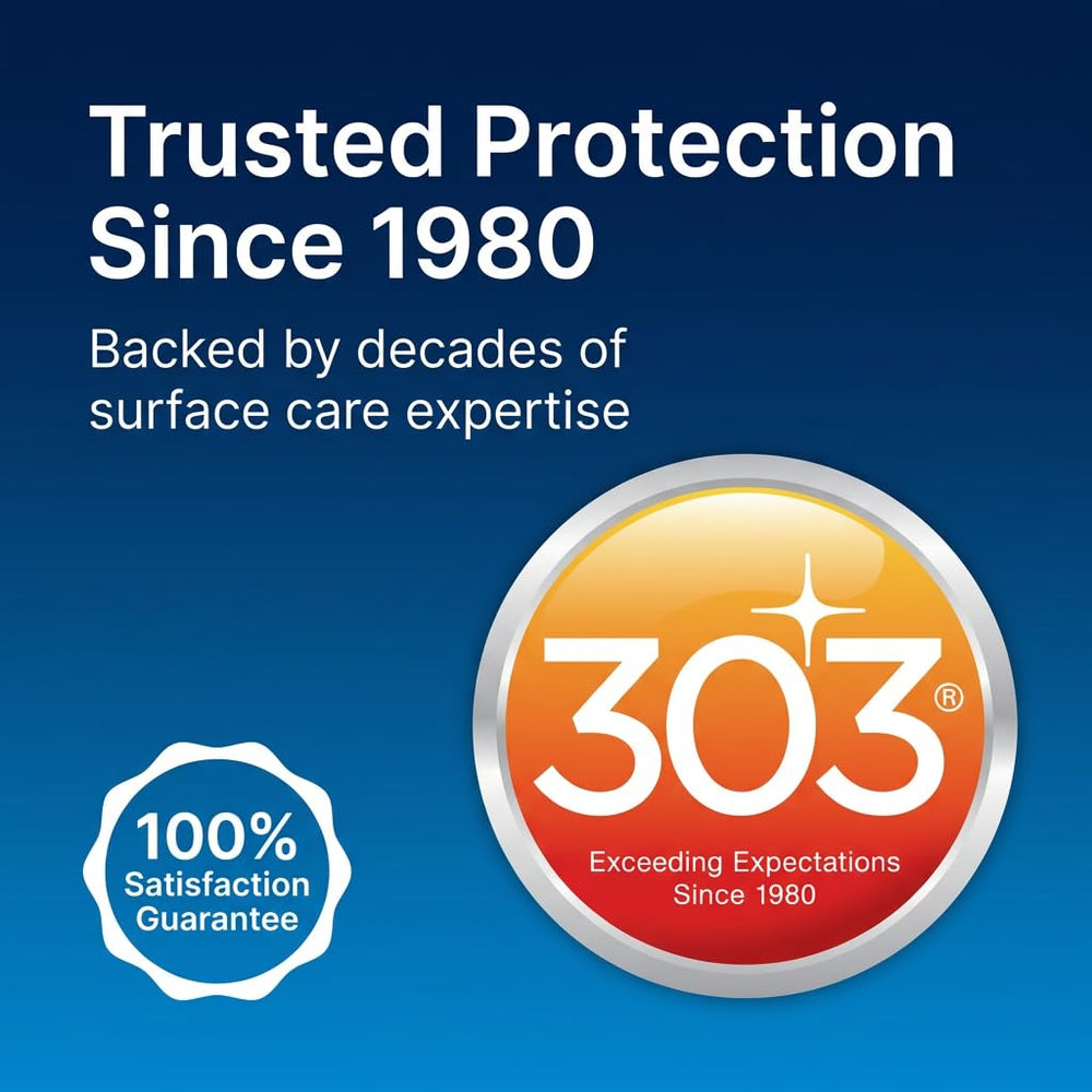 303 Products protegiendo gel coat de barco, resistencia UV visible