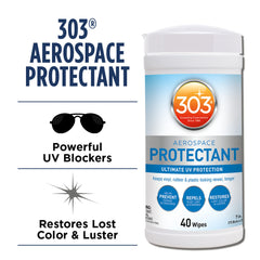 303 Products textura en vinilo después de aplicar protección, aspecto renovado